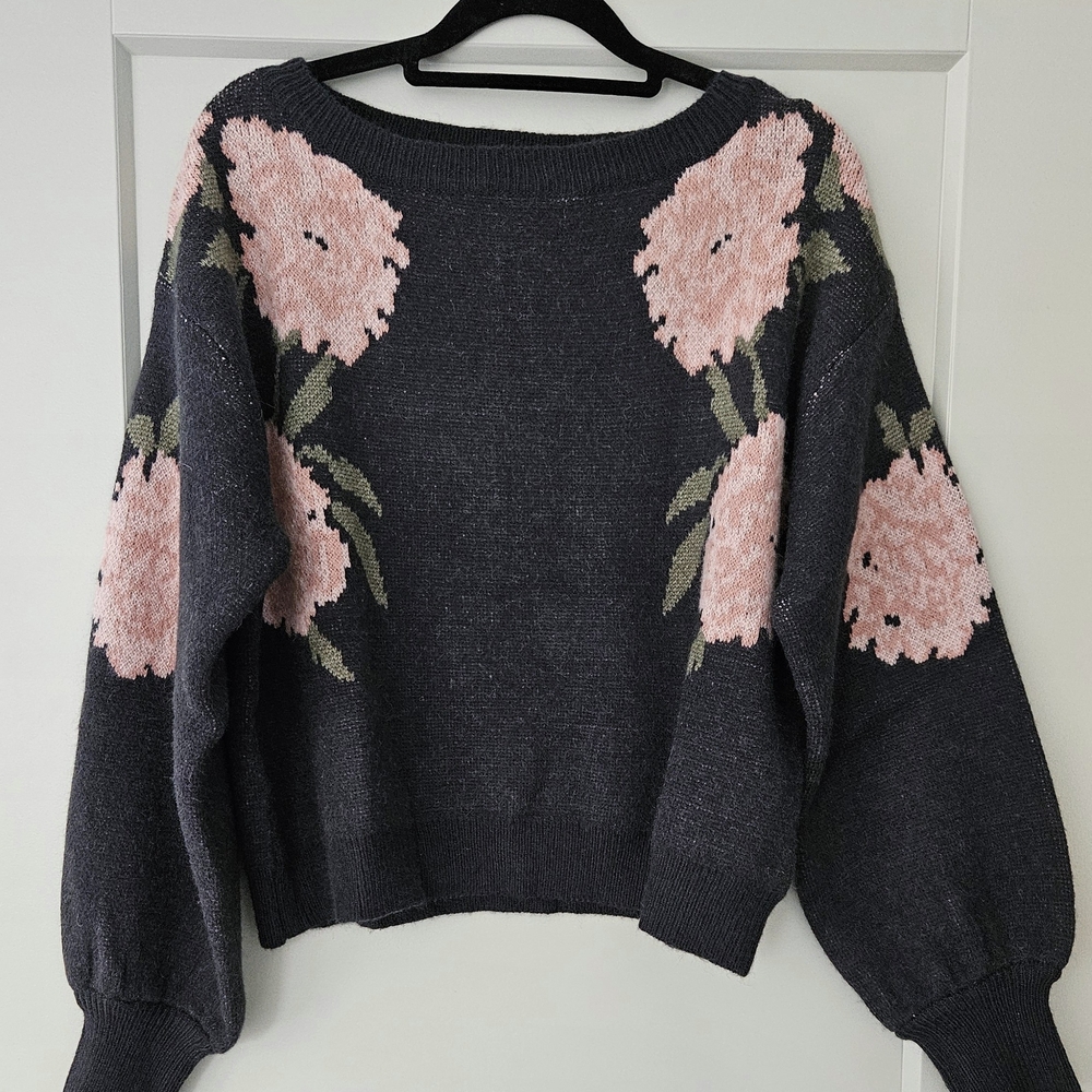 Floral Sweater